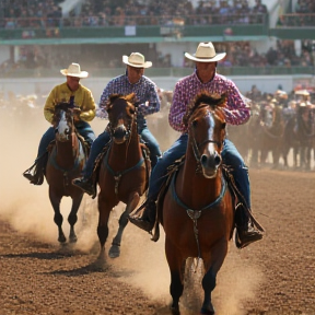 barrel racing Lucy