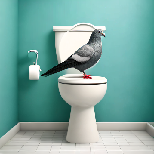 Toilet Pigeon