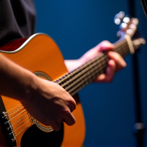 Strumming my own guitar