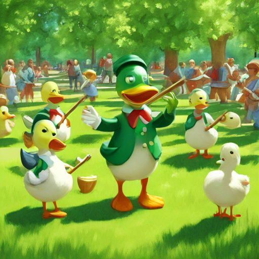 La fanfare des petits canards