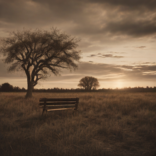 Penny farthing emptiness 1