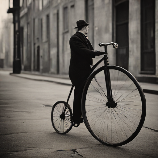 Penny farthing emptiness 1