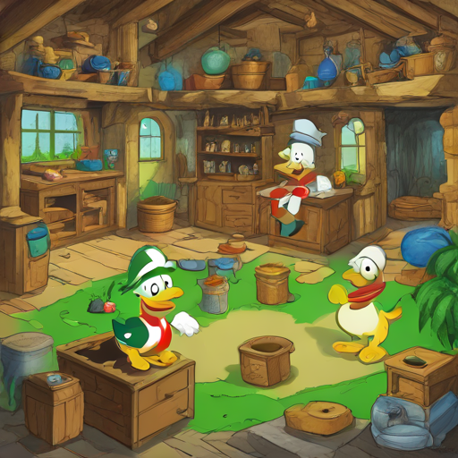 Huey duck clubhouse