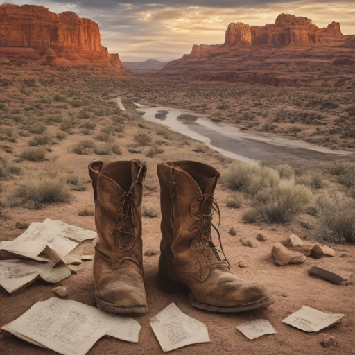 Dusty boots and desert dreams 