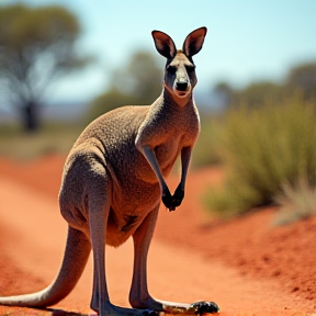 Tiramisù and kangaroo