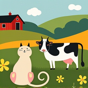 The Meow Meow Cow