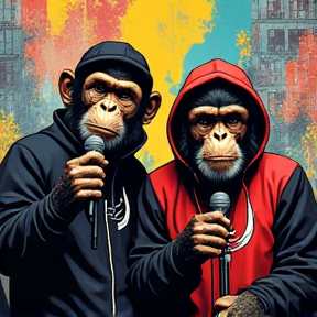 monkey rap battle