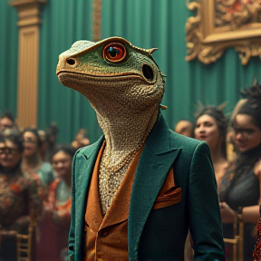 Lizard at the Ball