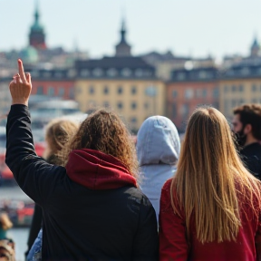 I Stockholm med gänget