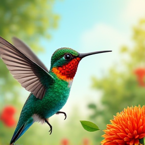 The Buzz of Hummingbirds