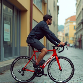 Scarpe Rotte in Bicicletta