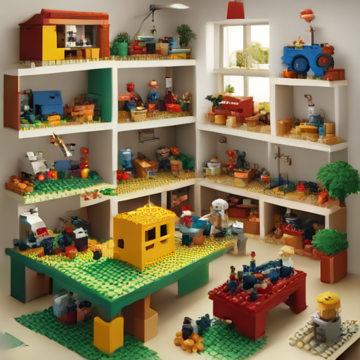 Bienvenue dans la chambre Lego