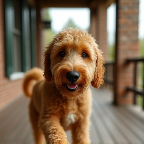 Pickle the Golden Doodle