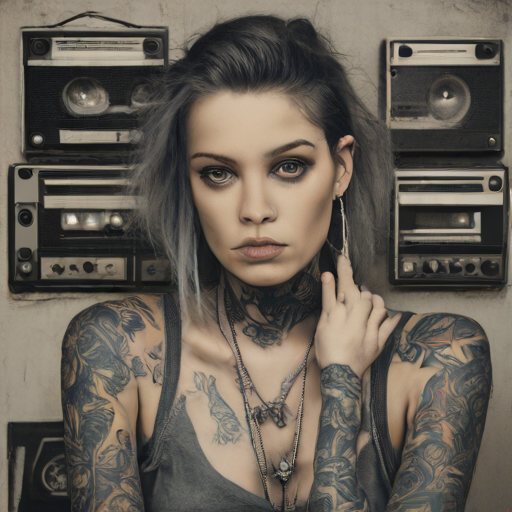 Queen Sally with Tats