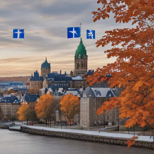 Carte postale du Québec