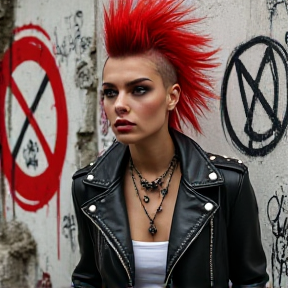 Marie-Chantal devient Punky