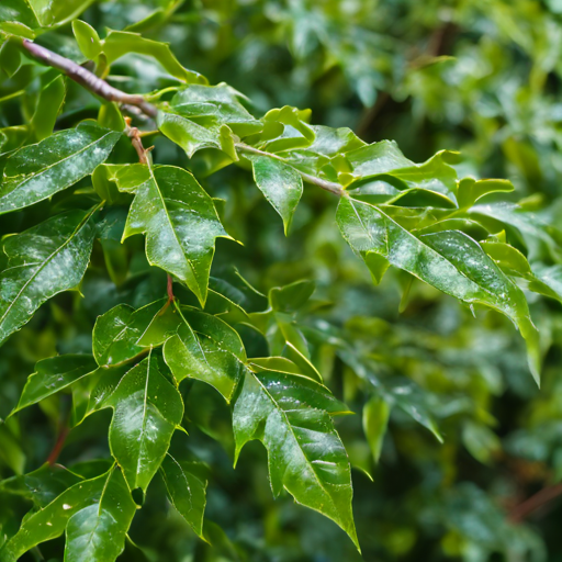 Cartux, ilex plante nature