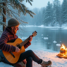 Snowbound Lovers