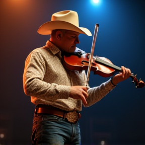 Der Spaß den ein Cowgirl und Pferd zusammen haben können