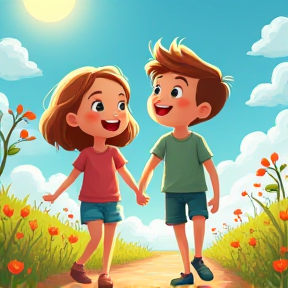 Boy and Girl Adventure Song