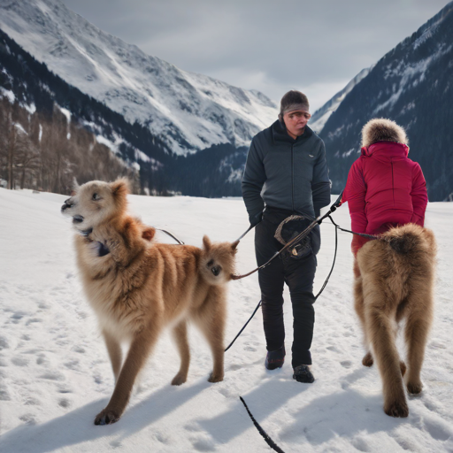 Ein Winterabend in Andermatt