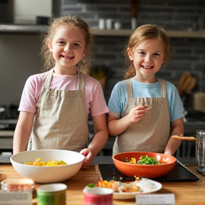 Kids cooking day