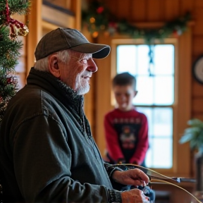 Christmas Morning on the Lake