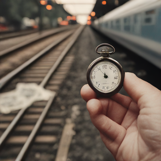 Alenstino Raaf heeft de trein gemist 