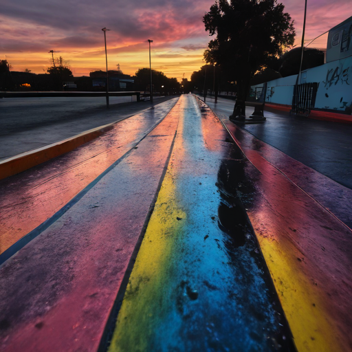 Rainy Day Skateboard Blues