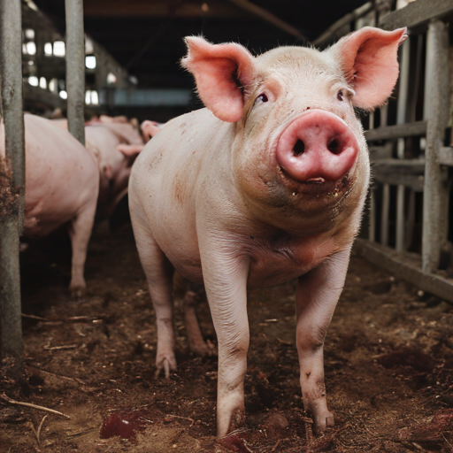 Iza und Elle, Schweinemast