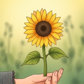 dear, my sunflower 