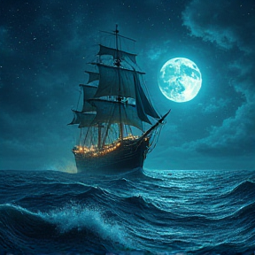 Ghostly Love on the High Seas