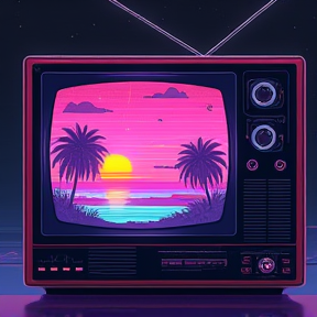 Eternal Neon Wave