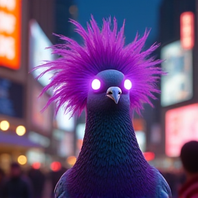 Purple Pigeon Phycho