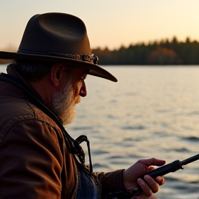 Fishing at Lake Coopemadi