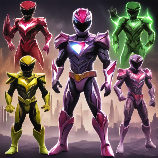 Power Rangers Phantom vs Patrol Delta