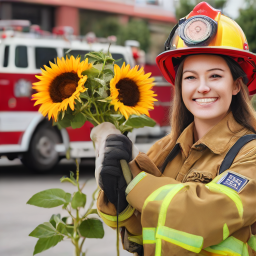 Heidi die Feuerwehrfrau aus Weildorf