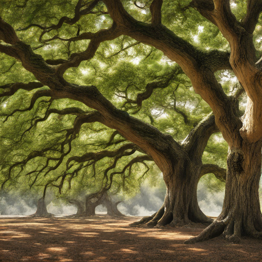 Oak Trees in Scouting