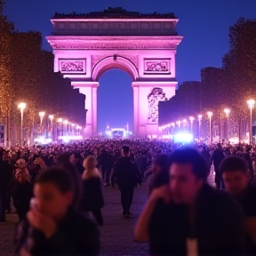 Les Champs Élysées Techno Remix