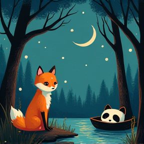 panda and the fox