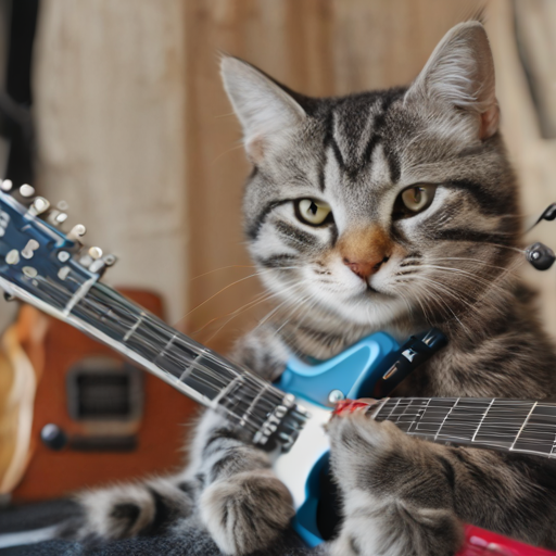 Lenny the Grey Tabby Cat