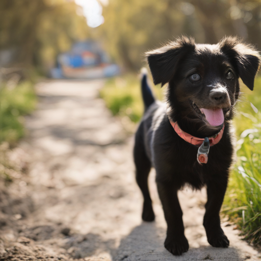 Ella the Little Black Puppy