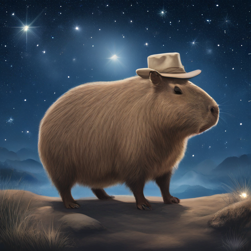 Capybara Cowboy