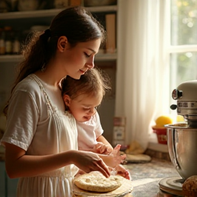  "Cooking with Mom: Baking Cookies!"