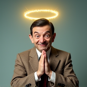 mr bean jesus