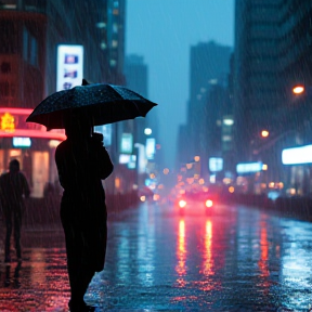  Fireworks in the Rain