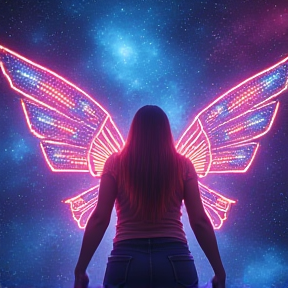 Cosmic Butterfly