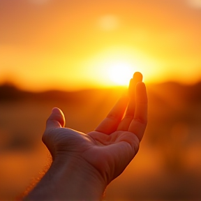 Holding Hands with the Sun