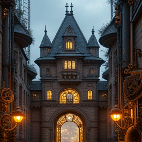 Le Château Steampunk