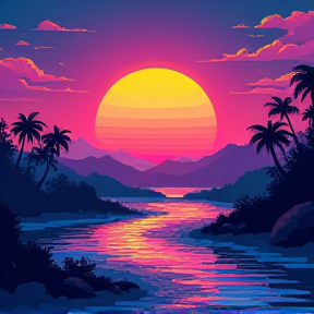 Pixelated Paradise